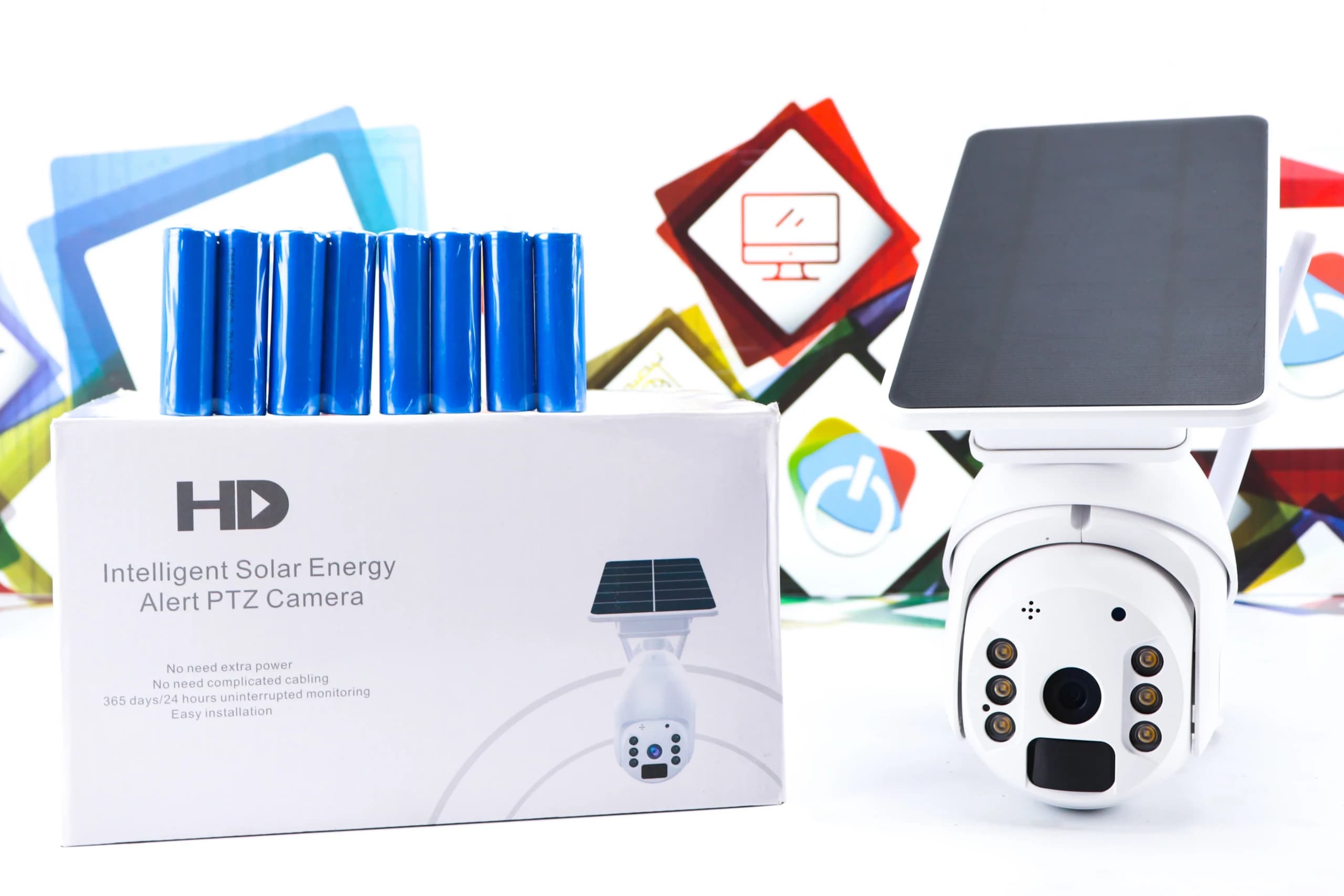 SOLARNA  WiFi KAMERA FHD 2MP IP