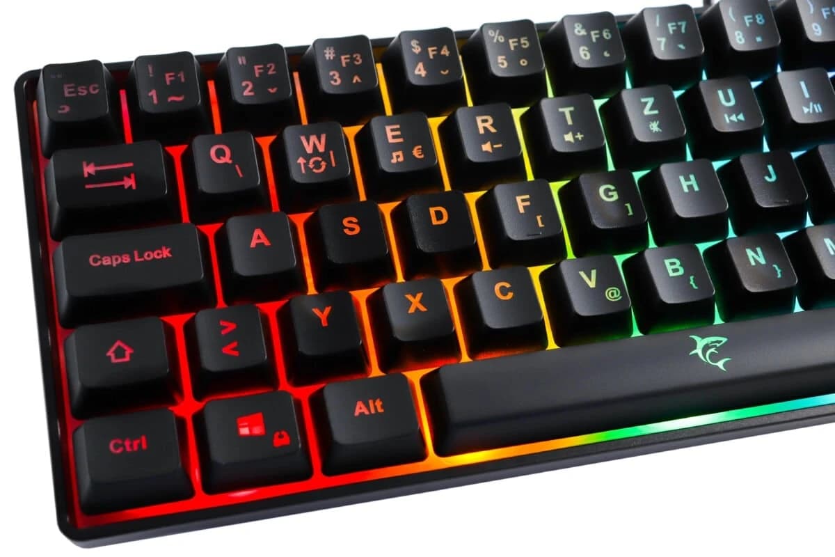 Gaming tipkovnica White Shark Ronin LED RGB crna