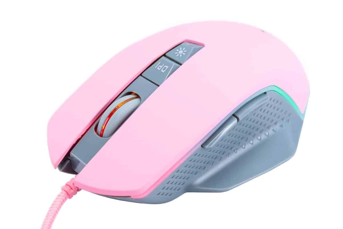 Gaming miš White Shark Gareth Pink 6400dpi GM-5009