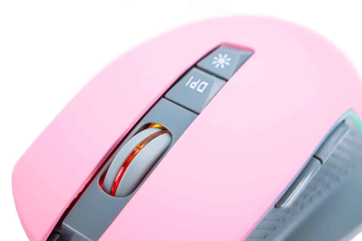 Gaming miš White Shark Gareth Pink 6400dpi GM-5009