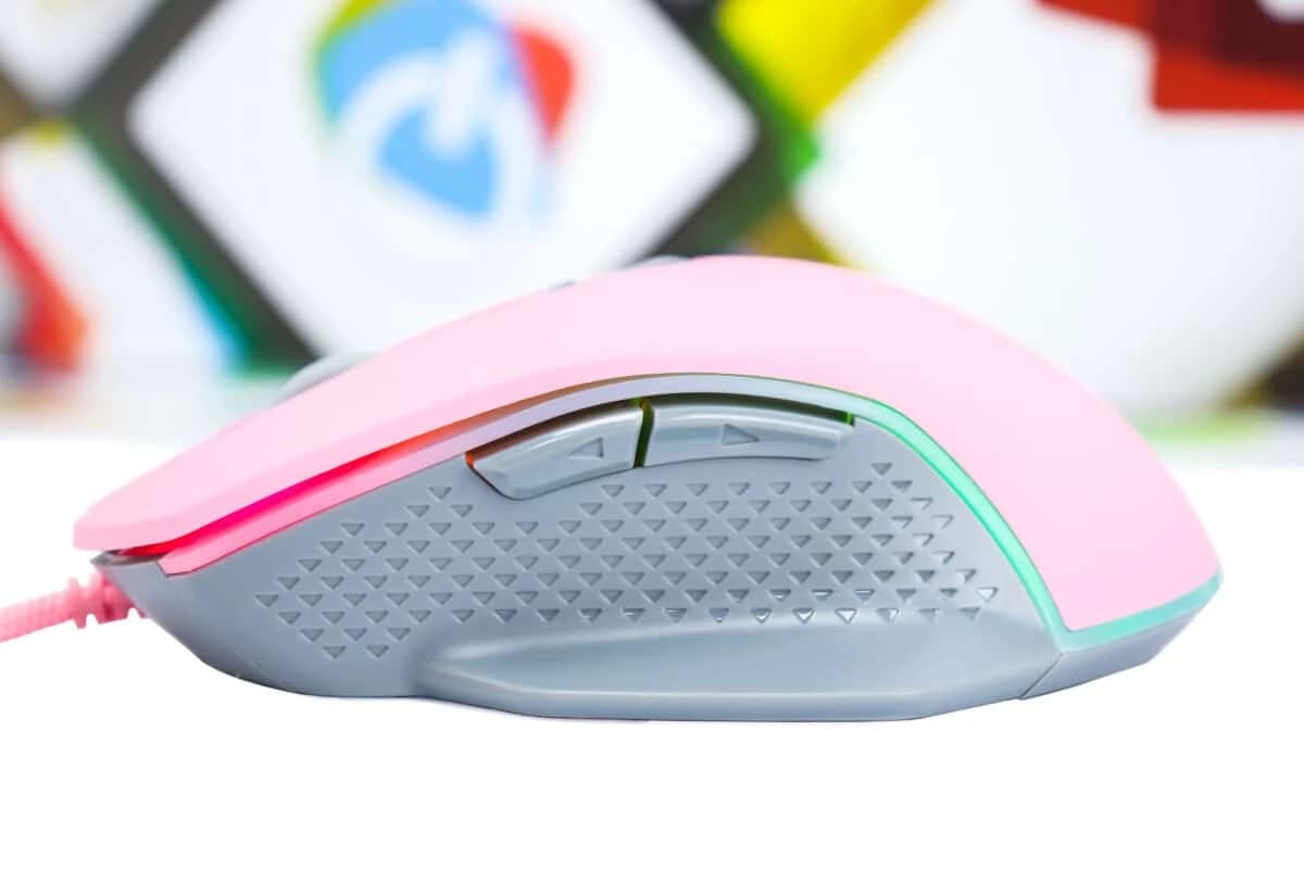 Gaming miš White Shark Gareth Pink 6400dpi GM-5009