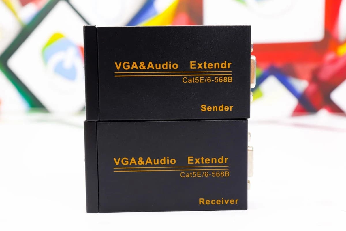 VGA , Audio Extender - UTP CAT5e / CAT6 - 568B