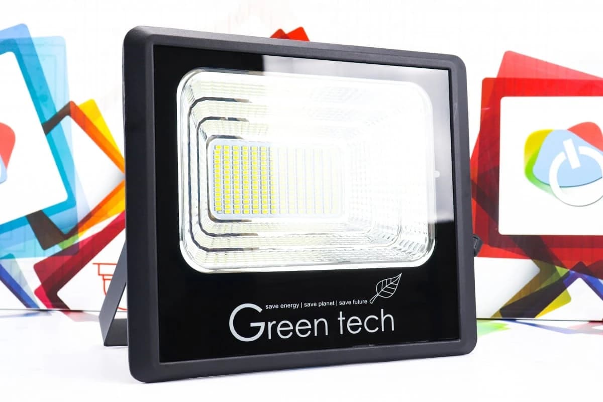 LED solarni reflektor 60W Green Tech SLF-60W-CW IP 65