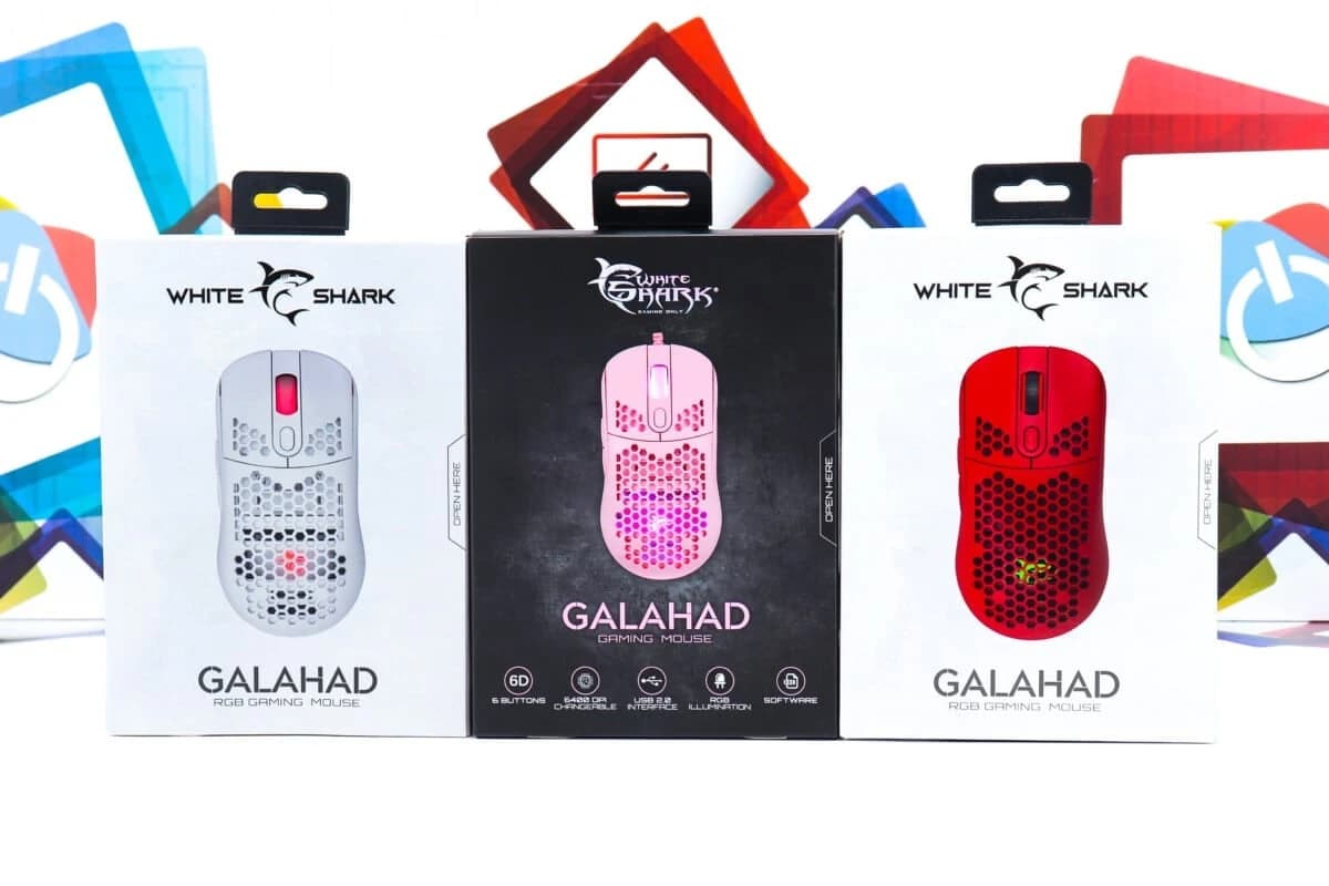 Gaming miš White Shark Galahad 6400dpi GM-5007