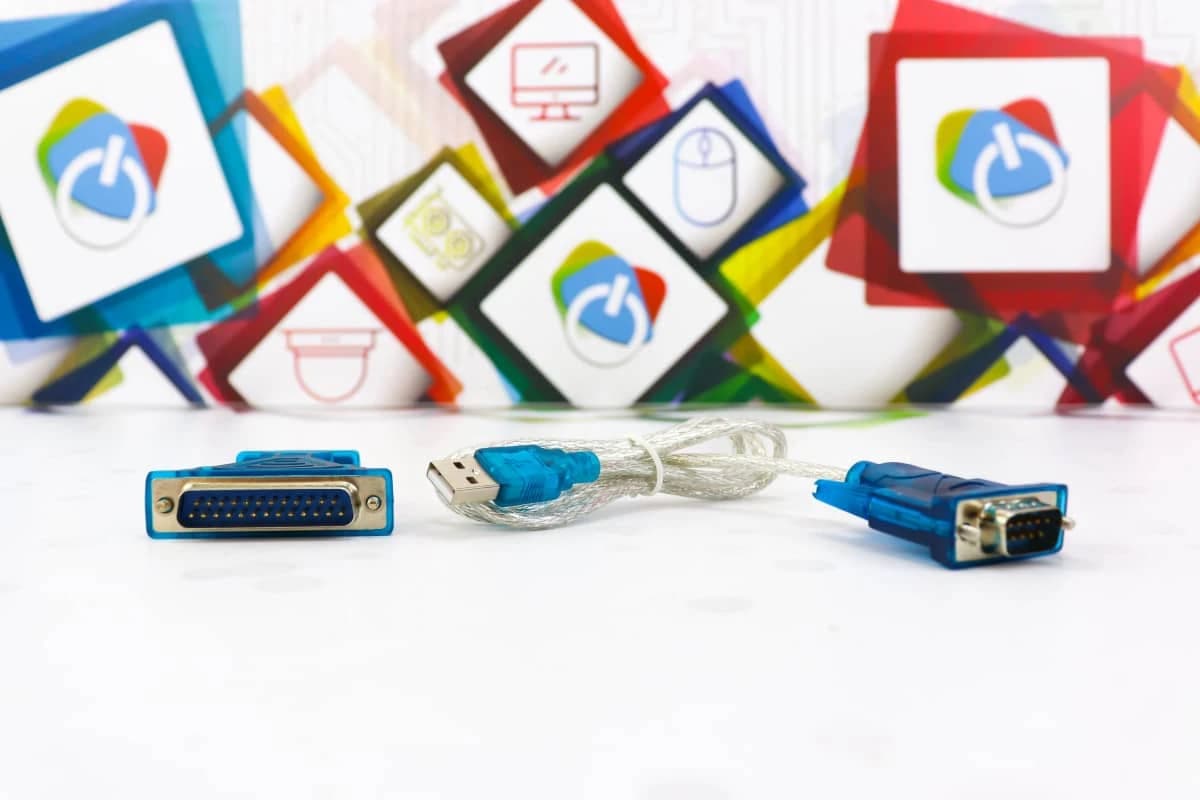 USB - RS232 / DB25 adapter