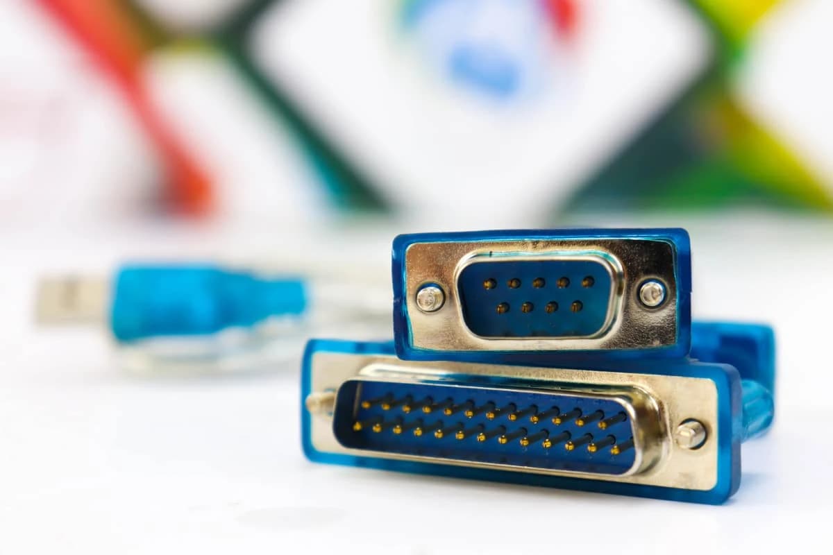 USB - RS232 / DB25 adapter