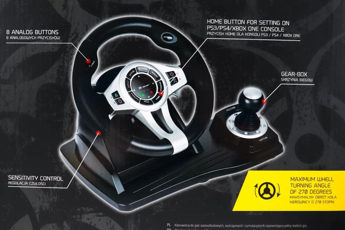 Volan Tracer Roadster za PC, PS3, PS4, Xbox One