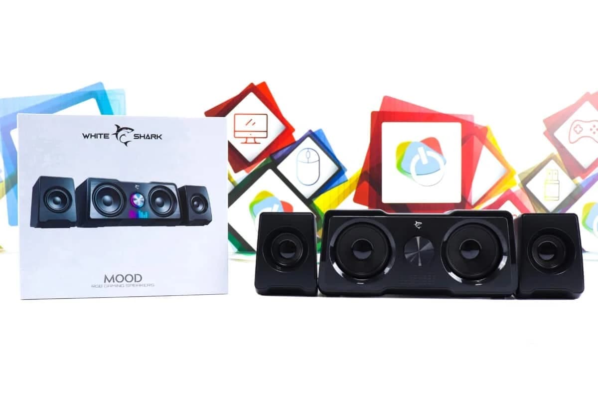 Zvučnici White Shark Mood GSP-968 RGB 2.1 16W