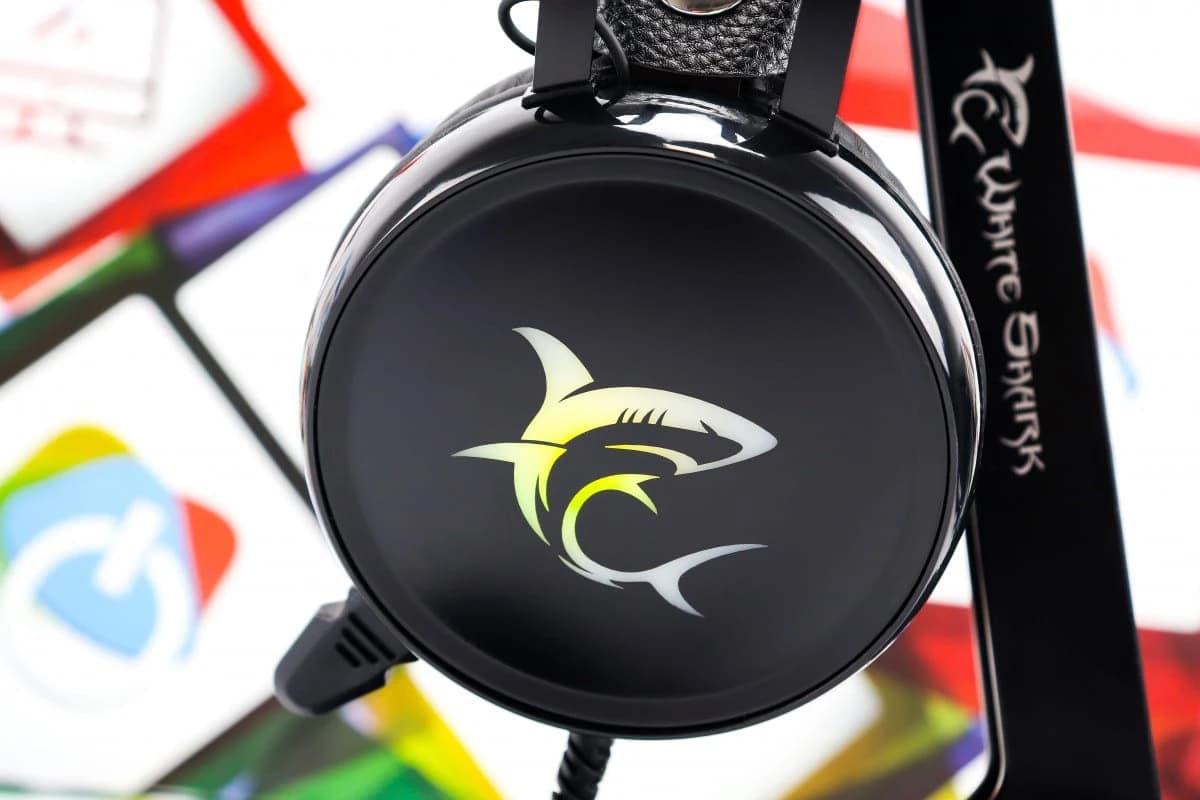 Gaming slušalice White Shark Margay LED RGB