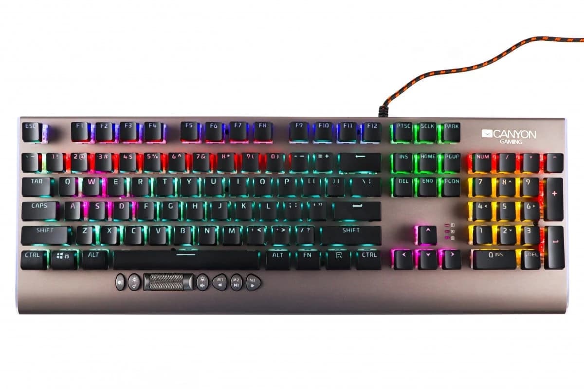 Gaming mehanička tipkovnica Canyon Interceptor GK-8