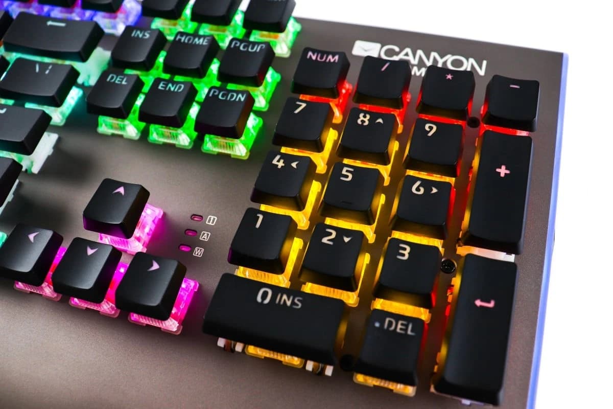 Gaming mehanička tipkovnica Canyon Interceptor GK-8