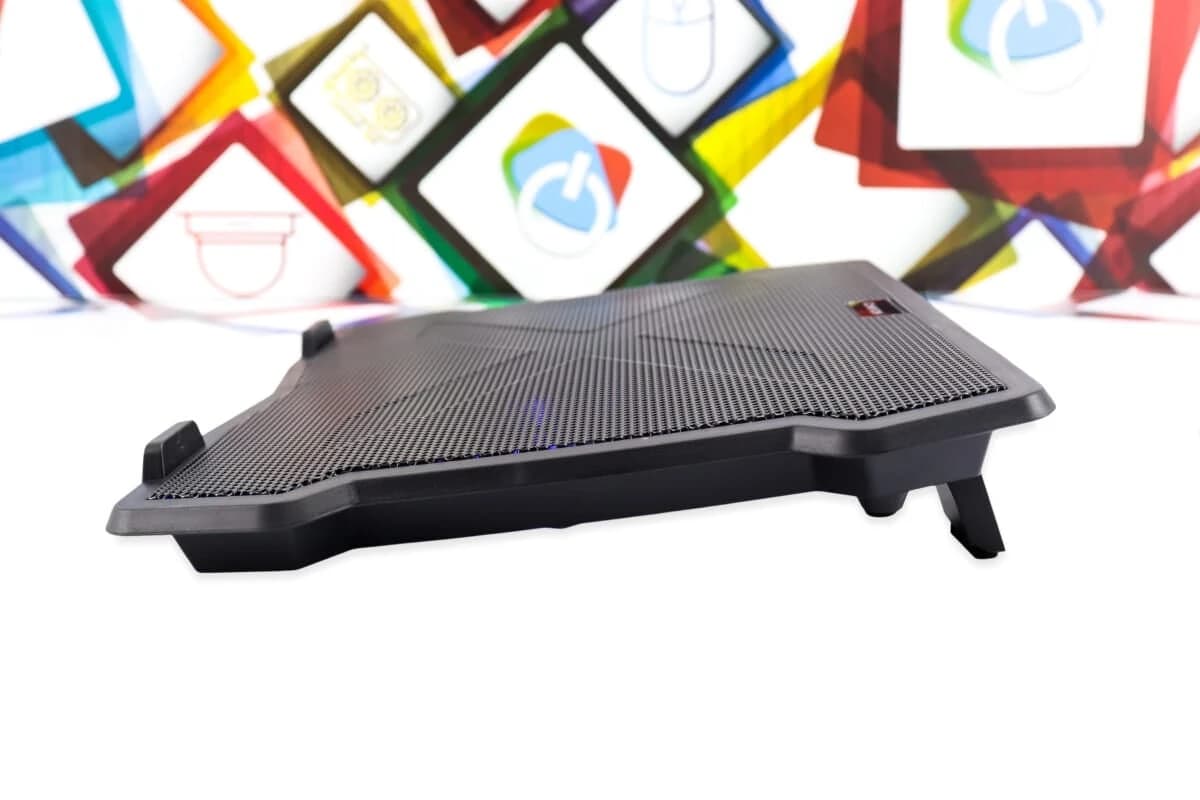 Hladnjak za laptop Canyon OnCool 02 NS02 do 15,6" ventilator LED 2x USB