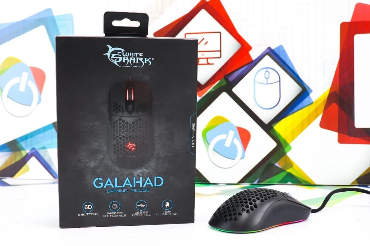 Gaming miš White Shark Galahad 6400dpi GM-5007