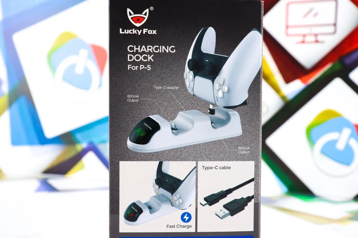 Punjač za joystick Lucky Fox PS5 LF-0518 charging dock