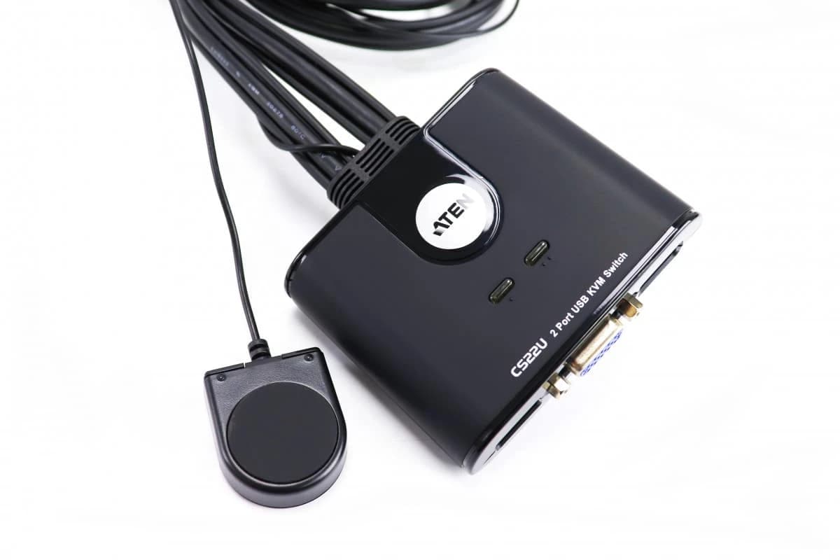Aten Petite 2-port USB KVM Switch