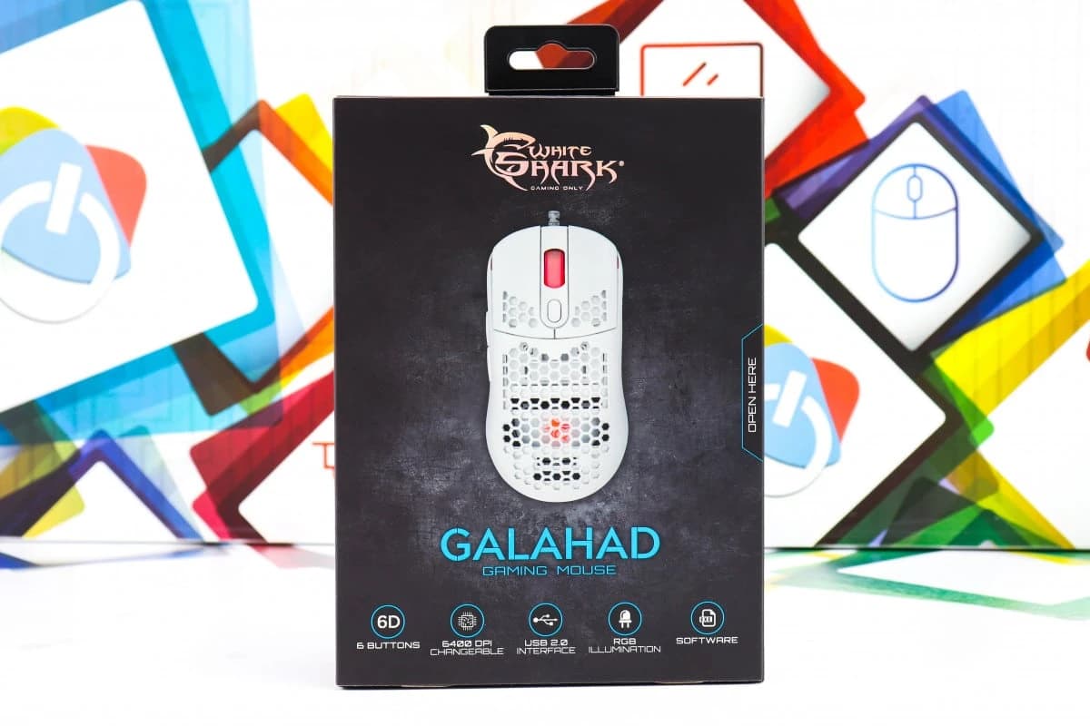 Gaming miš White Shark Galahad 6400dpi GM-5007