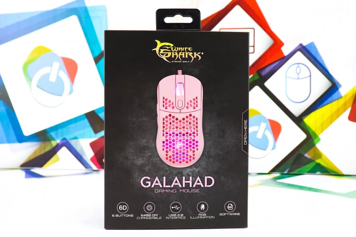 Gaming miš White Shark Galahad 6400dpi GM-5007