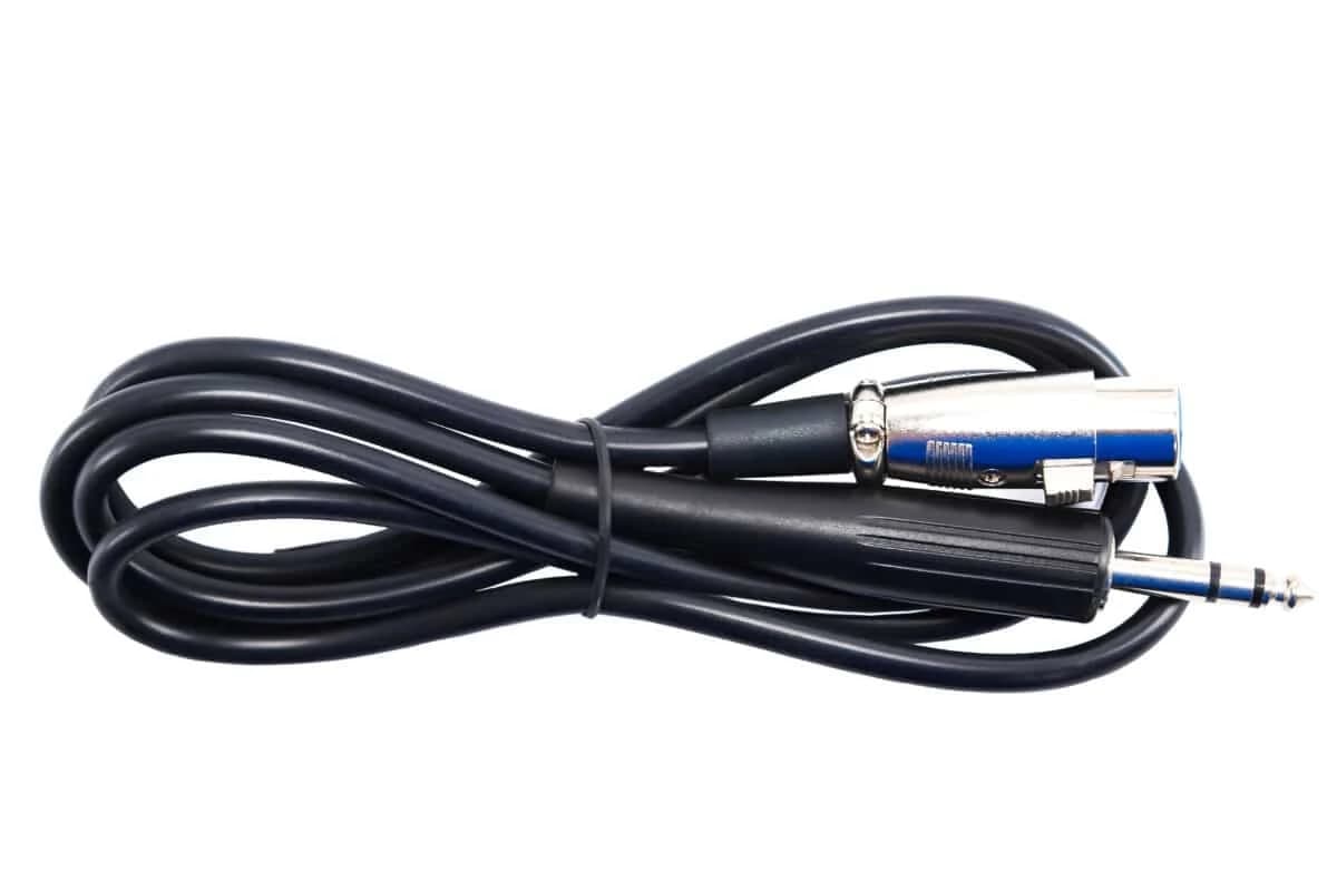 Kabel za mikrofon Gigatech 6,3mm (M) - XLR (F) 1,5m