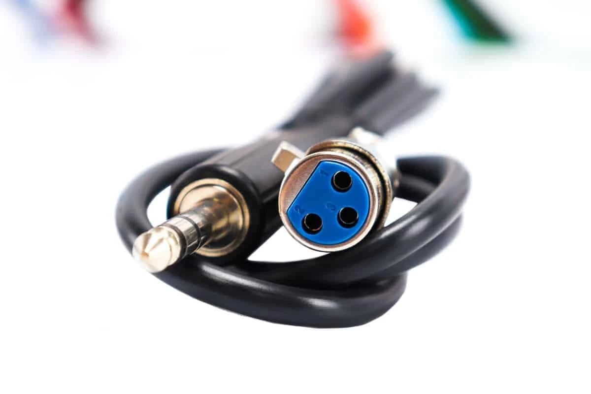 Kabel za mikrofon Gigatech 6,3mm (M) - XLR (F) 1,5m