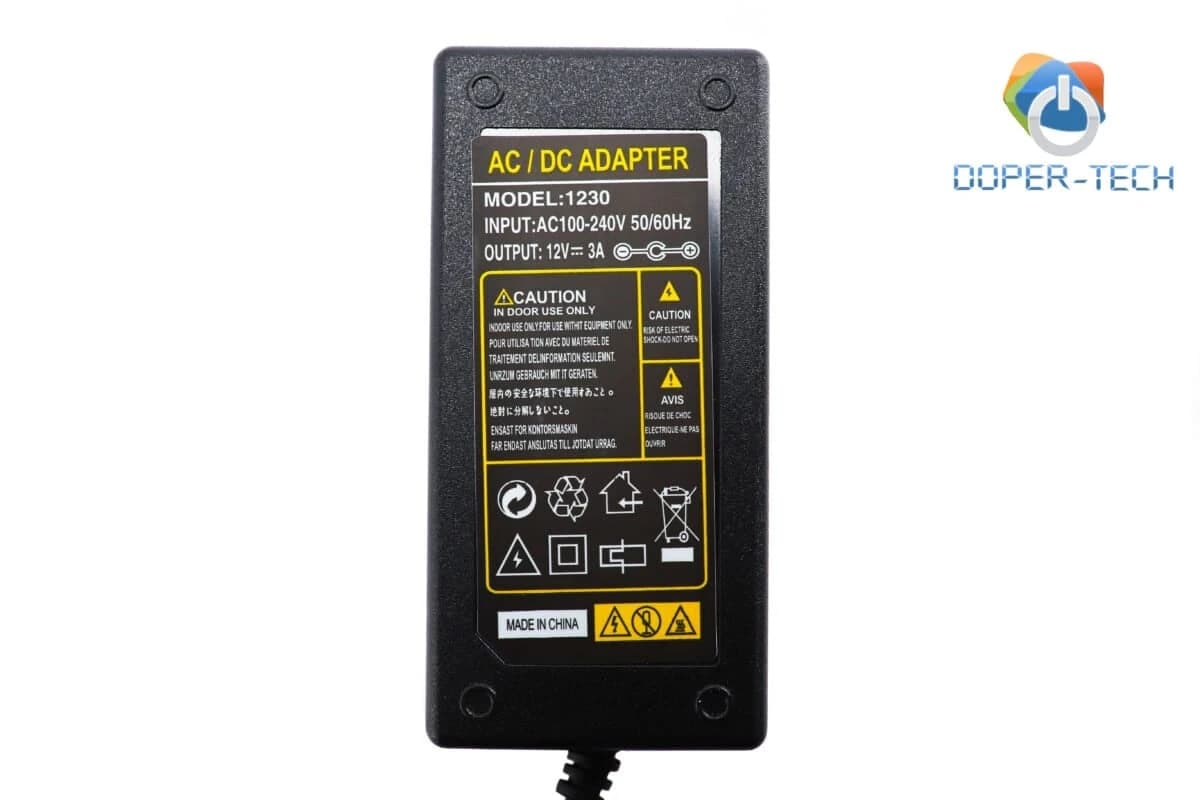 AC adaper 12V 3A PVC 36W LED videonadzor