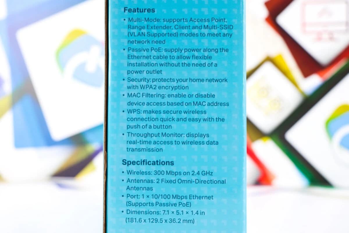 Access Point TP-Link TL-WA801N 300Mbps