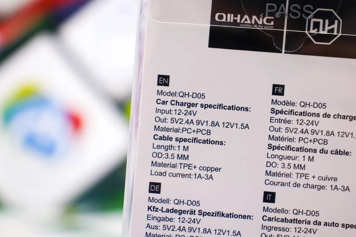 Auto punjač s kablom Micro USB 3.0 QH-D05
