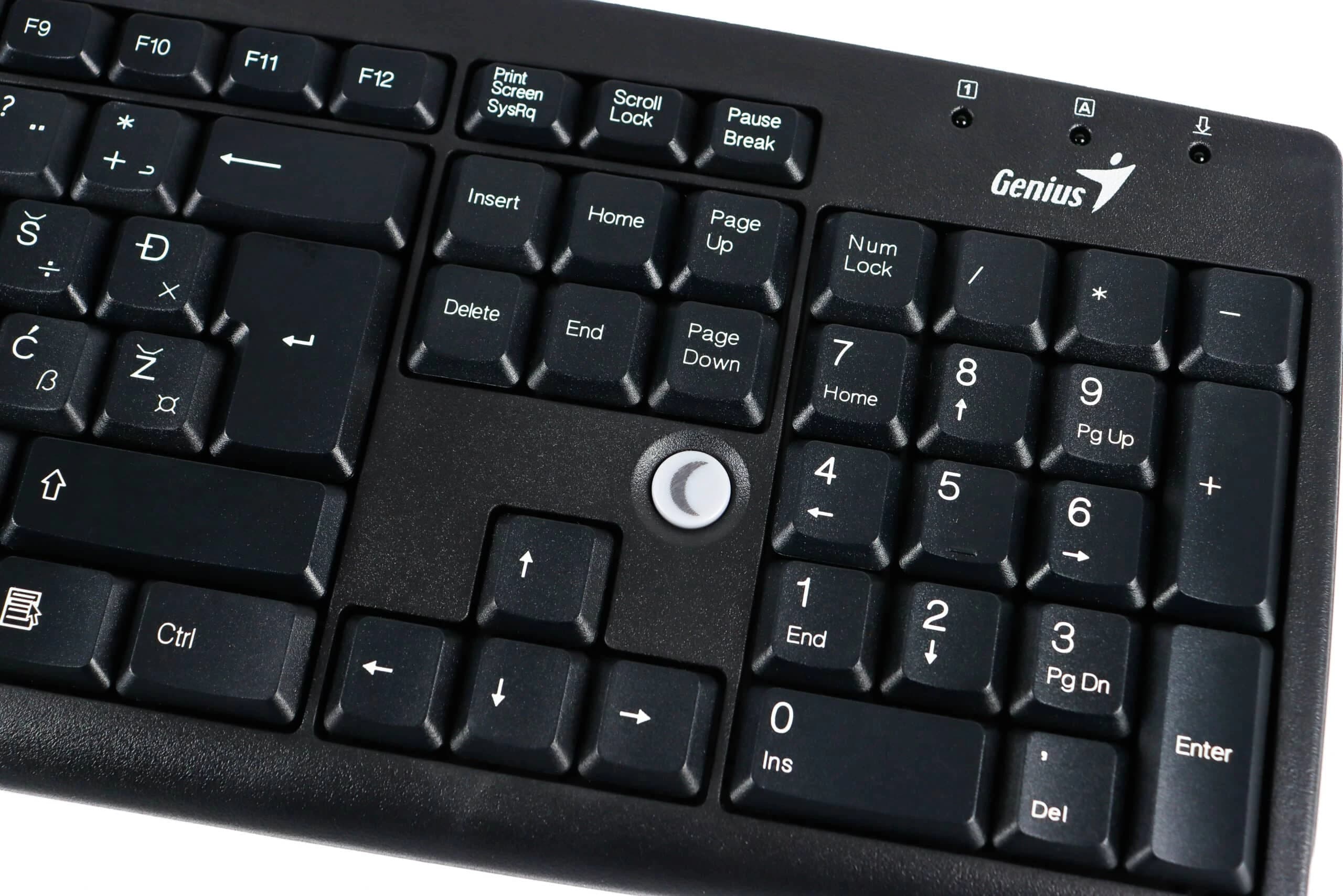 Tipkovnica Genius KB-06XE PS/2 crna