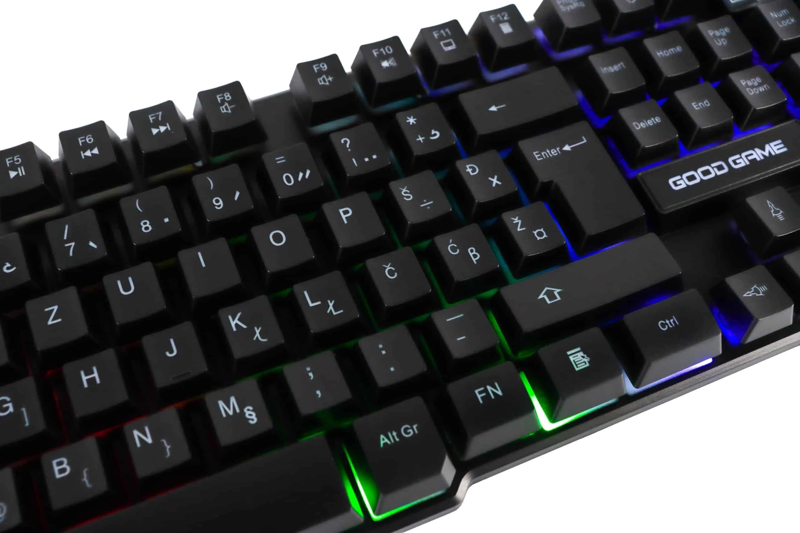 Gaming set tipkovnica i miš Gigatech DeathBlade Set 2u1