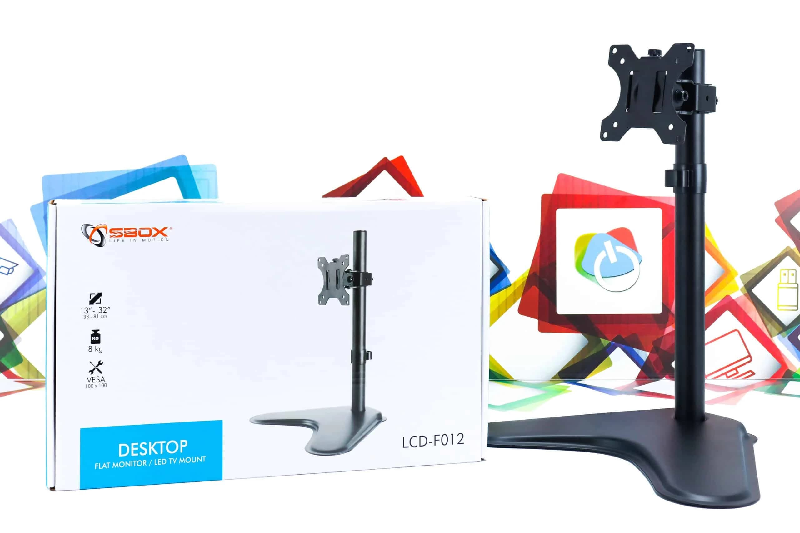 Nosač za monitor ili TV SBOX LCD-F012 13''-32''