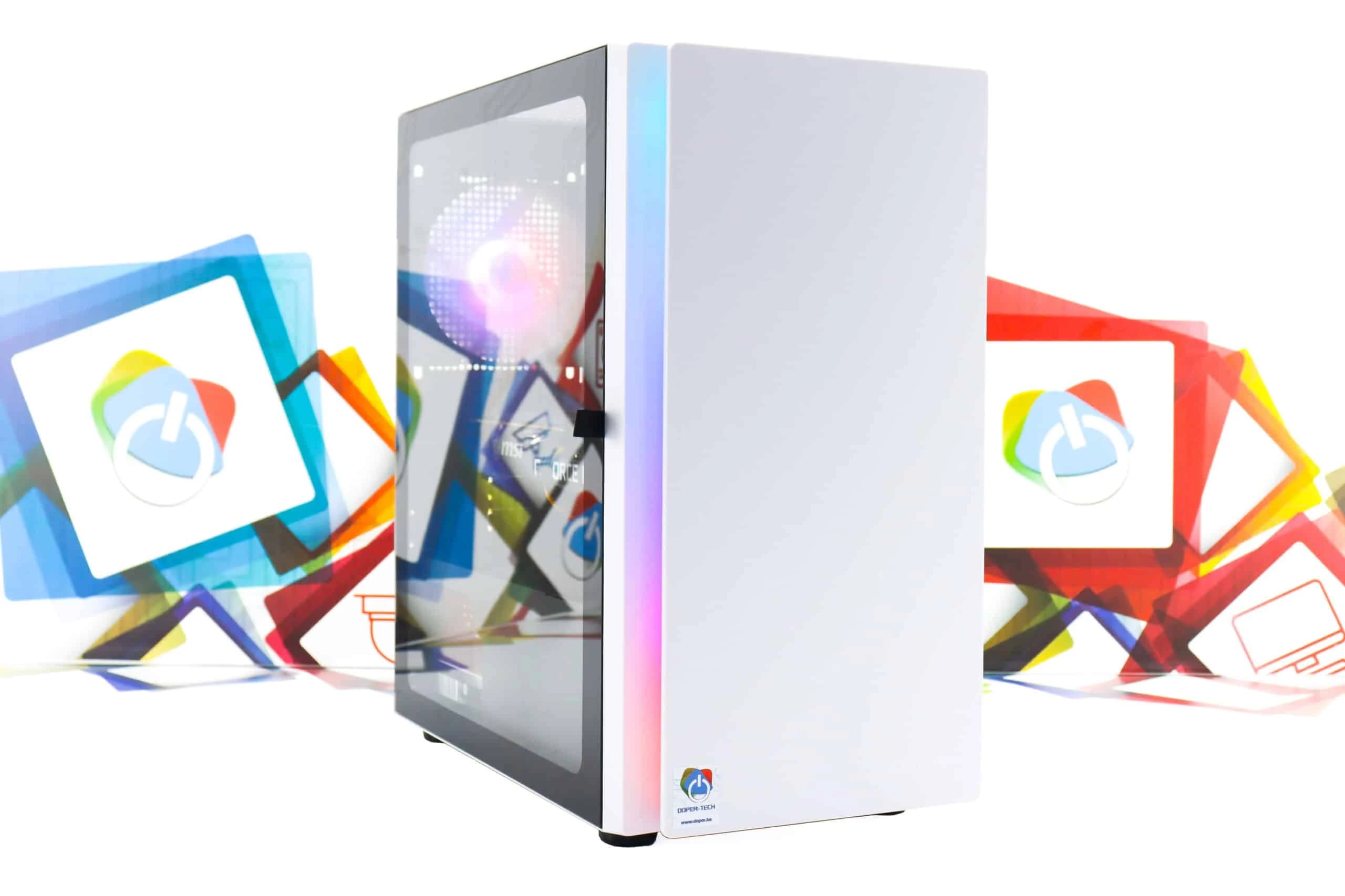 Kućište Cougar Purity RGB White Mini tower