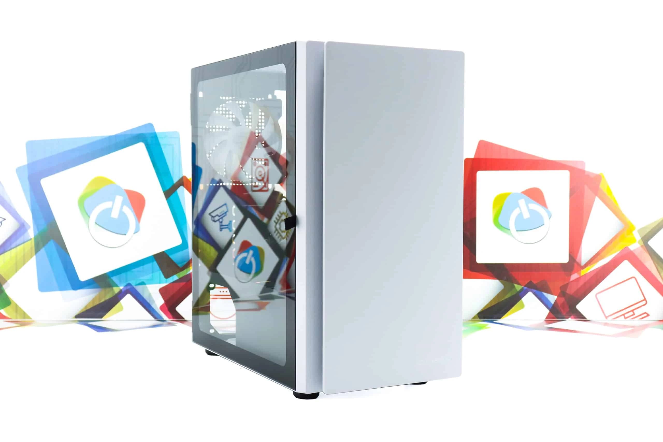 Kućište Cougar Purity RGB White Mini tower