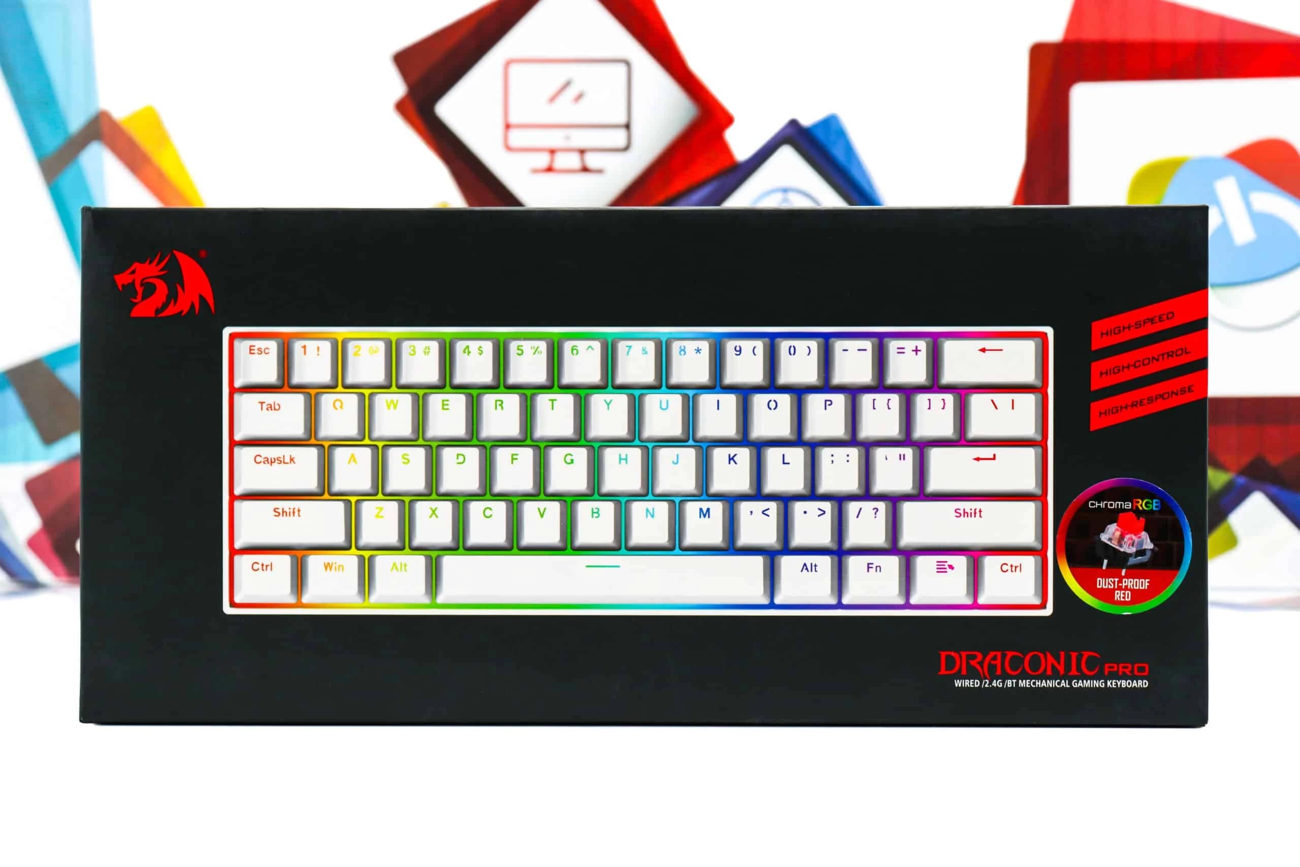 Gaming tipkovnica Redragon Draconic Pro RGB mehanička WiFi