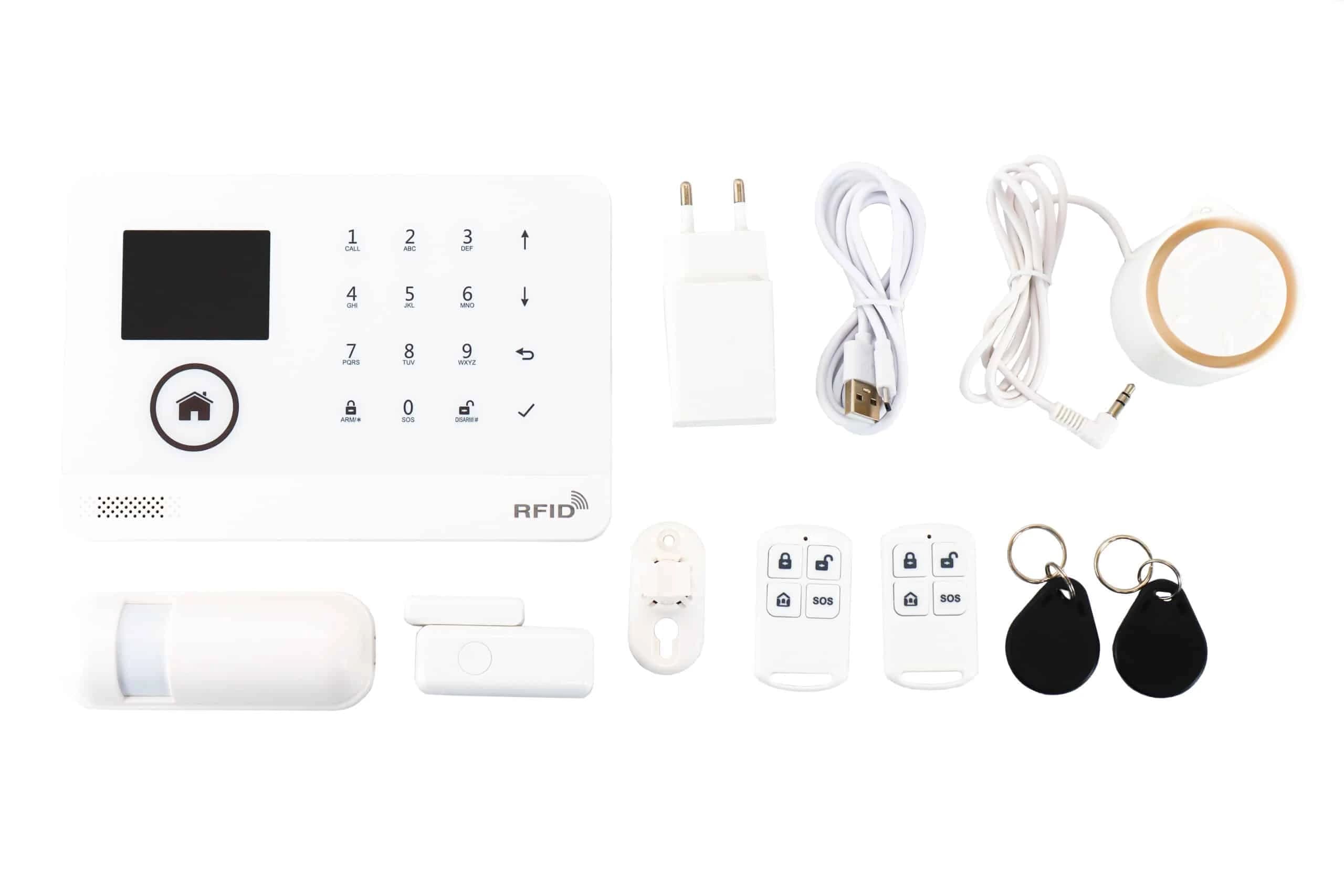 Alarm Tuya Intelligent Touch bijeli Wifi 3275