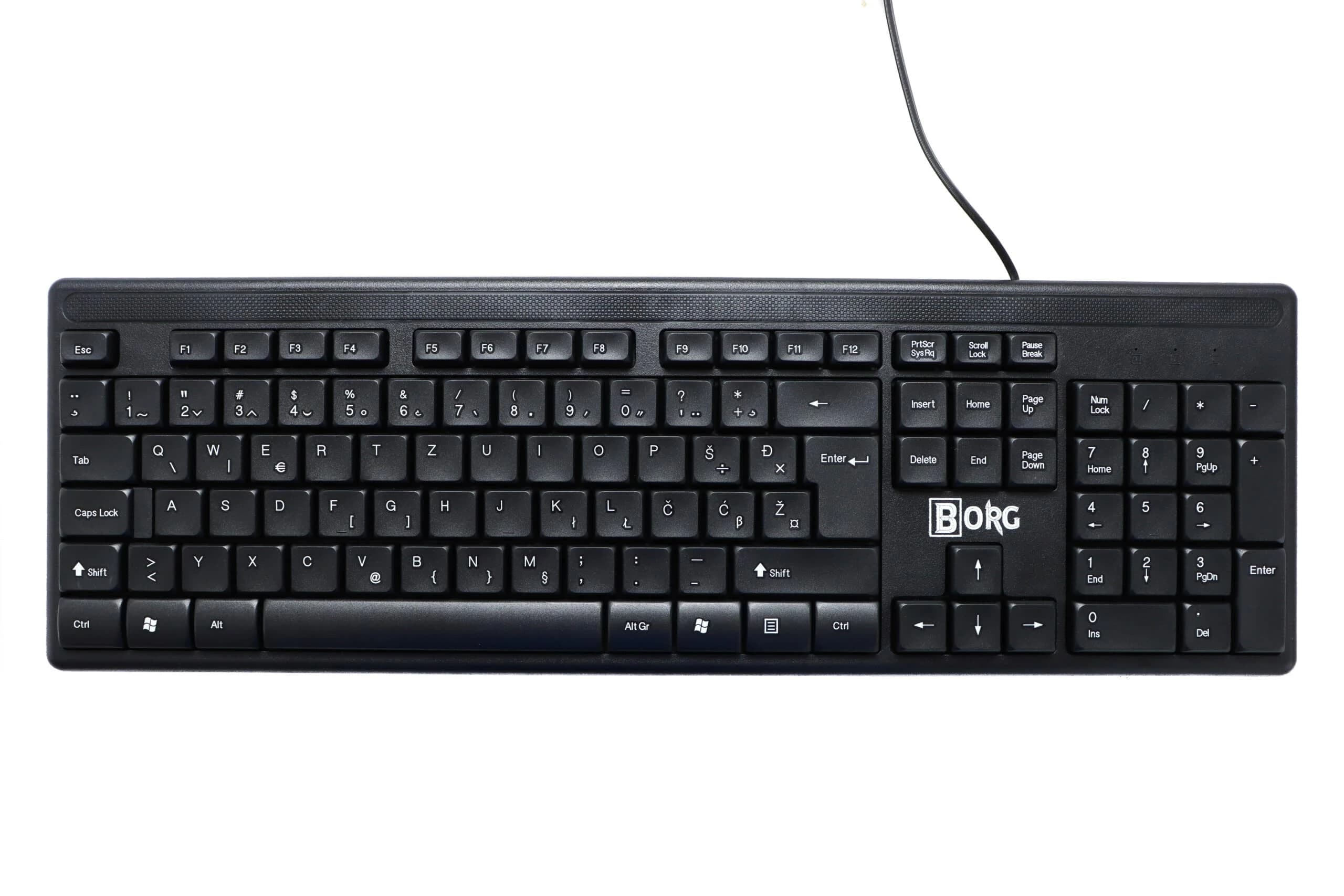 Tipkovnica Borg KB02 USB