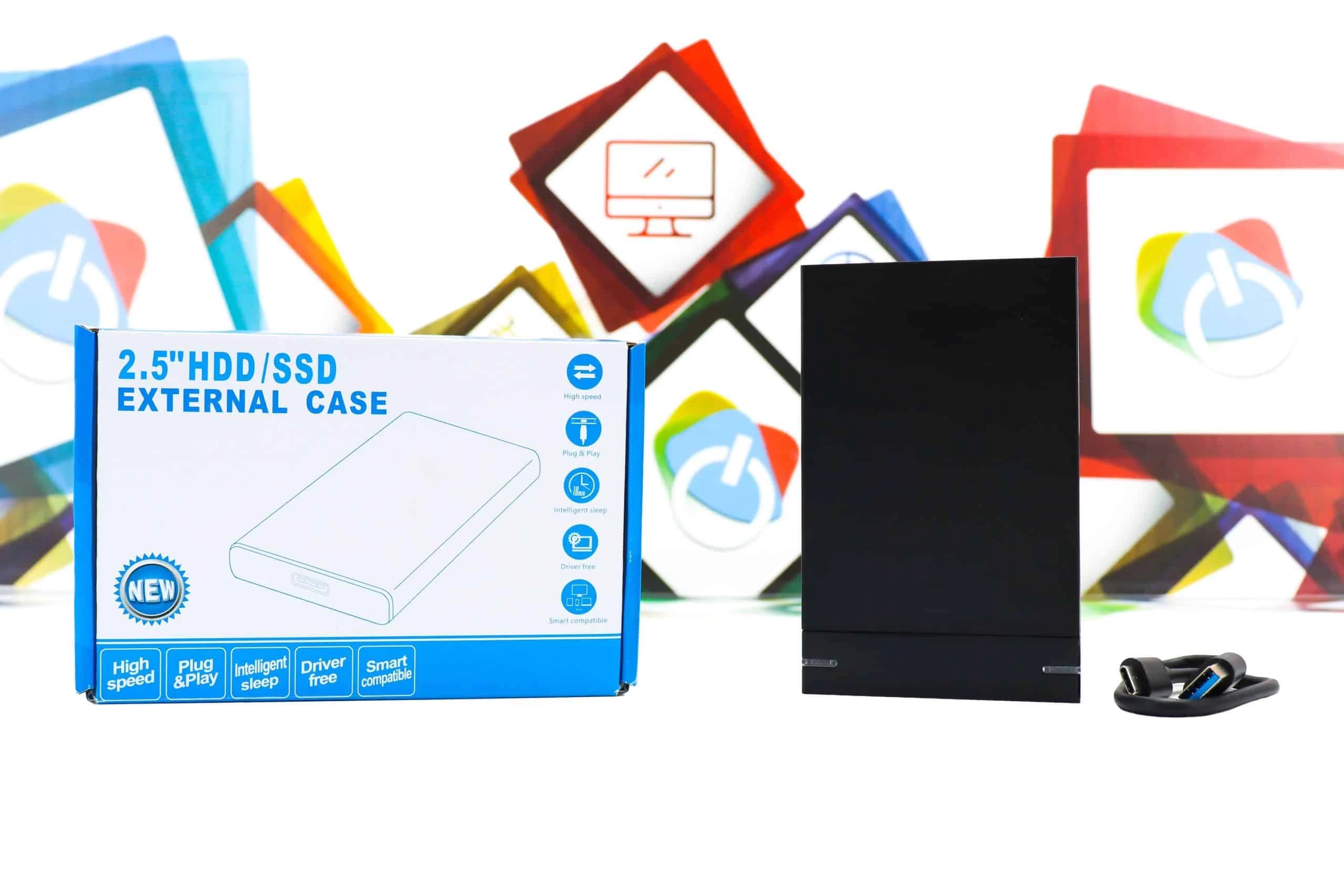 Kutija za externi disk HDD 2,5'' USB 2.0/3.0 Type-C