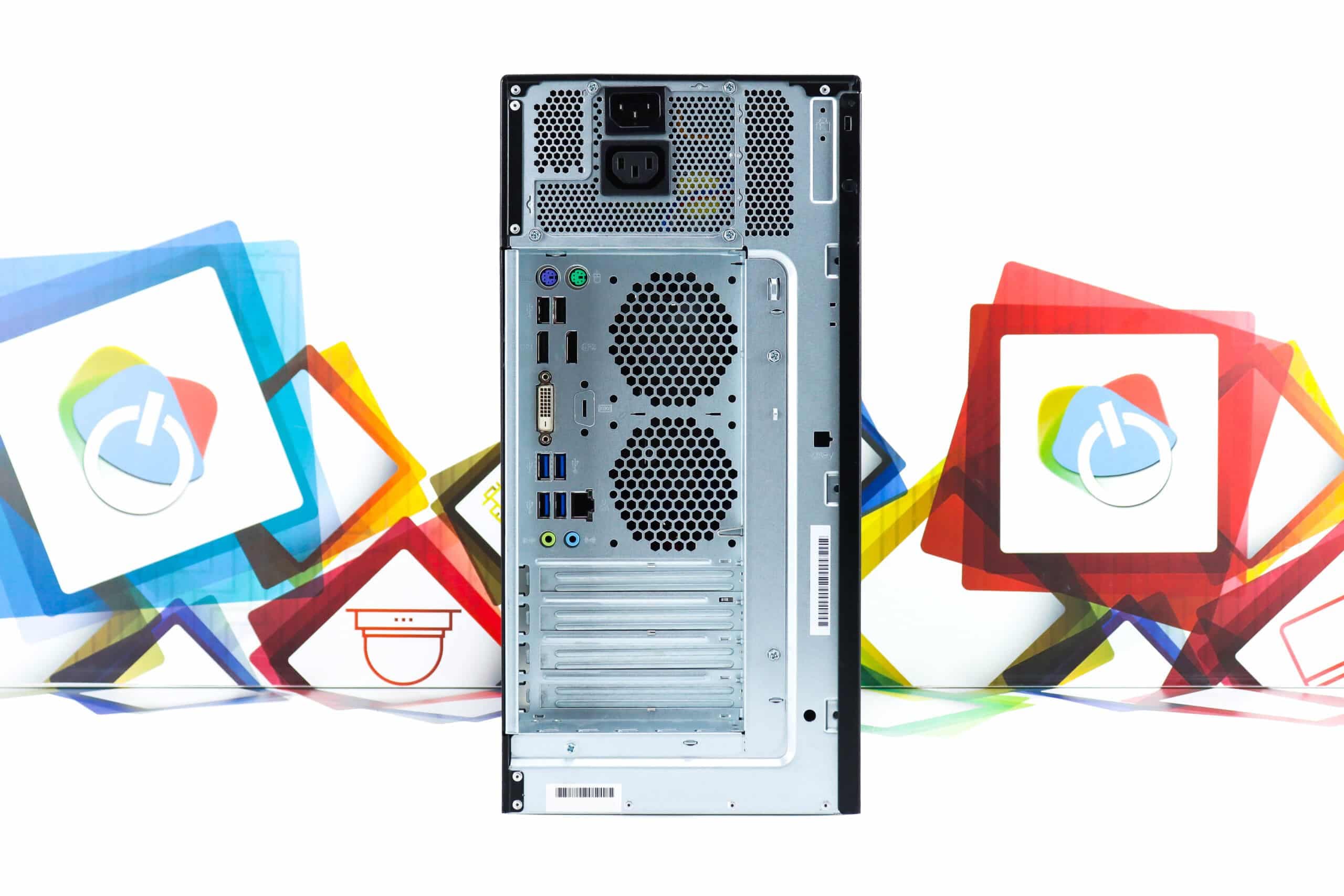 Office uredski set Fujitsu P758 + HP Compaq LA2306x 23"