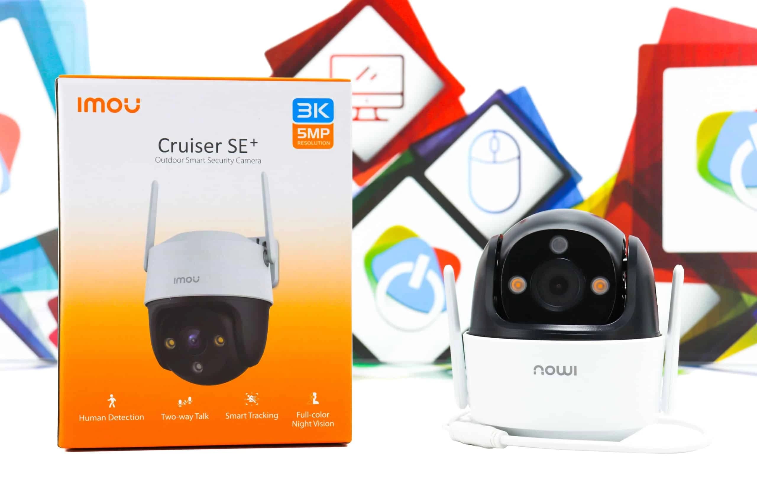 Nadzorna kamera IMOU Cruiser SE+ IPC-K7CP-5H1WE 5MP 3K WiFi