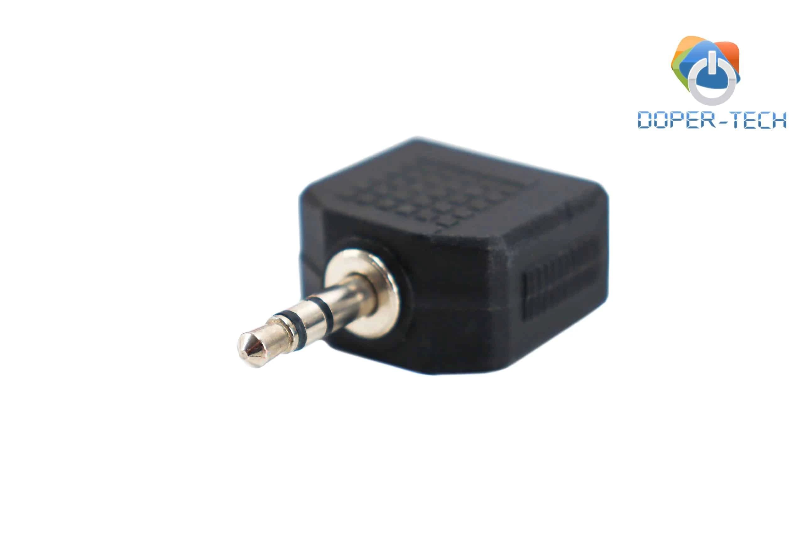 Konektor 3.5mm muški na 2x 3.5mm ženski