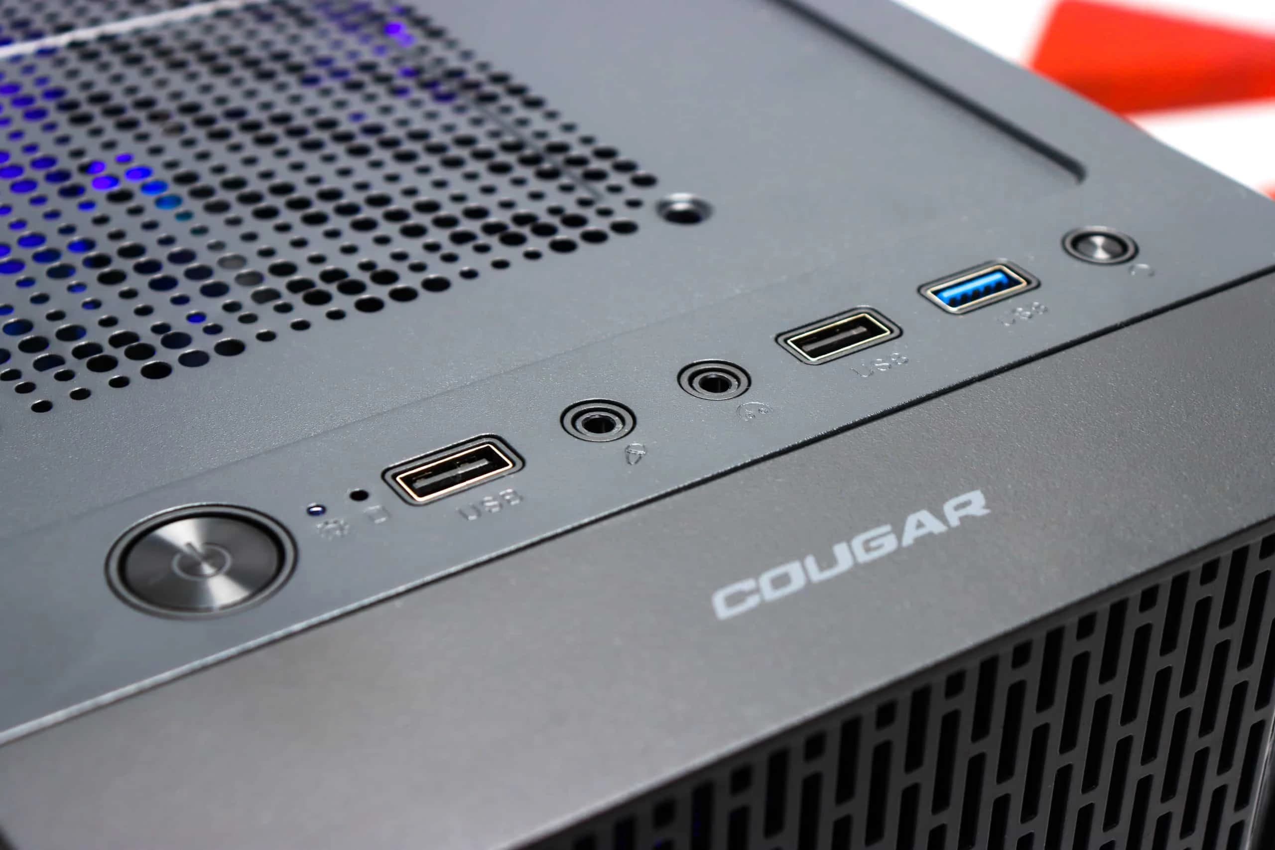 Gaming PC Cougar MX110-04 R5 5500 RTX 5060 500GB SSD 16GB DDR4