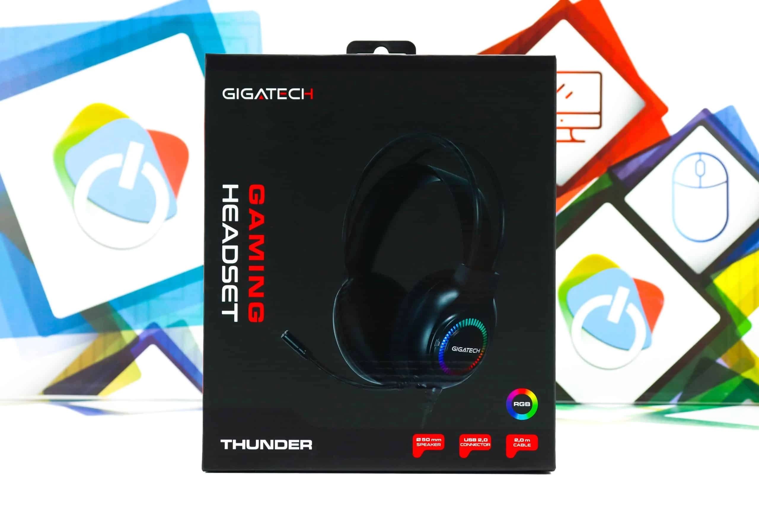 Gaming slušalice Gigatech Thunder RGB