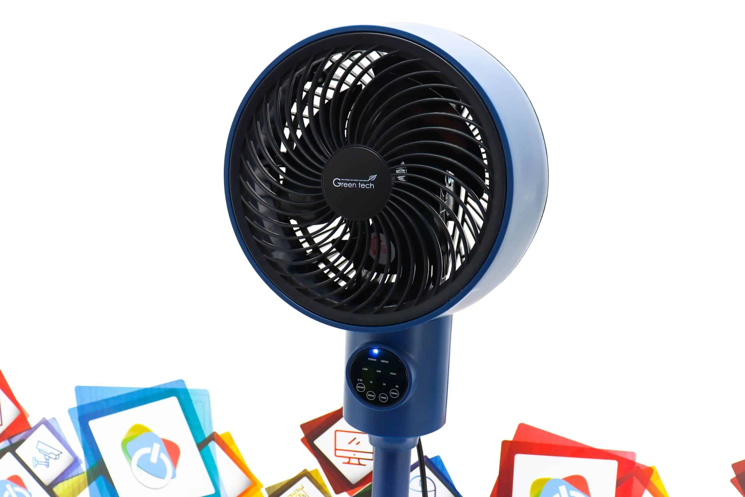 Ventilator s postoljem Green Tech G-F9-BR 35W 9"