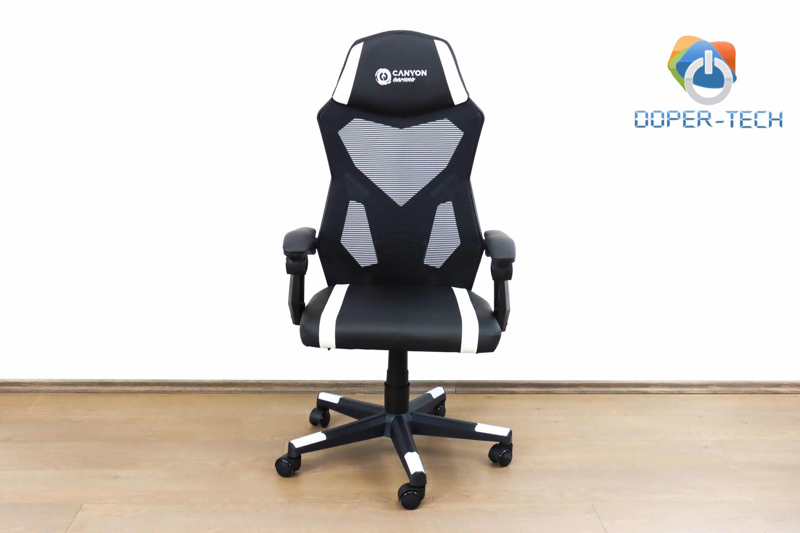 Gaming stolica Canyon Flow MCH01 crno-bijela