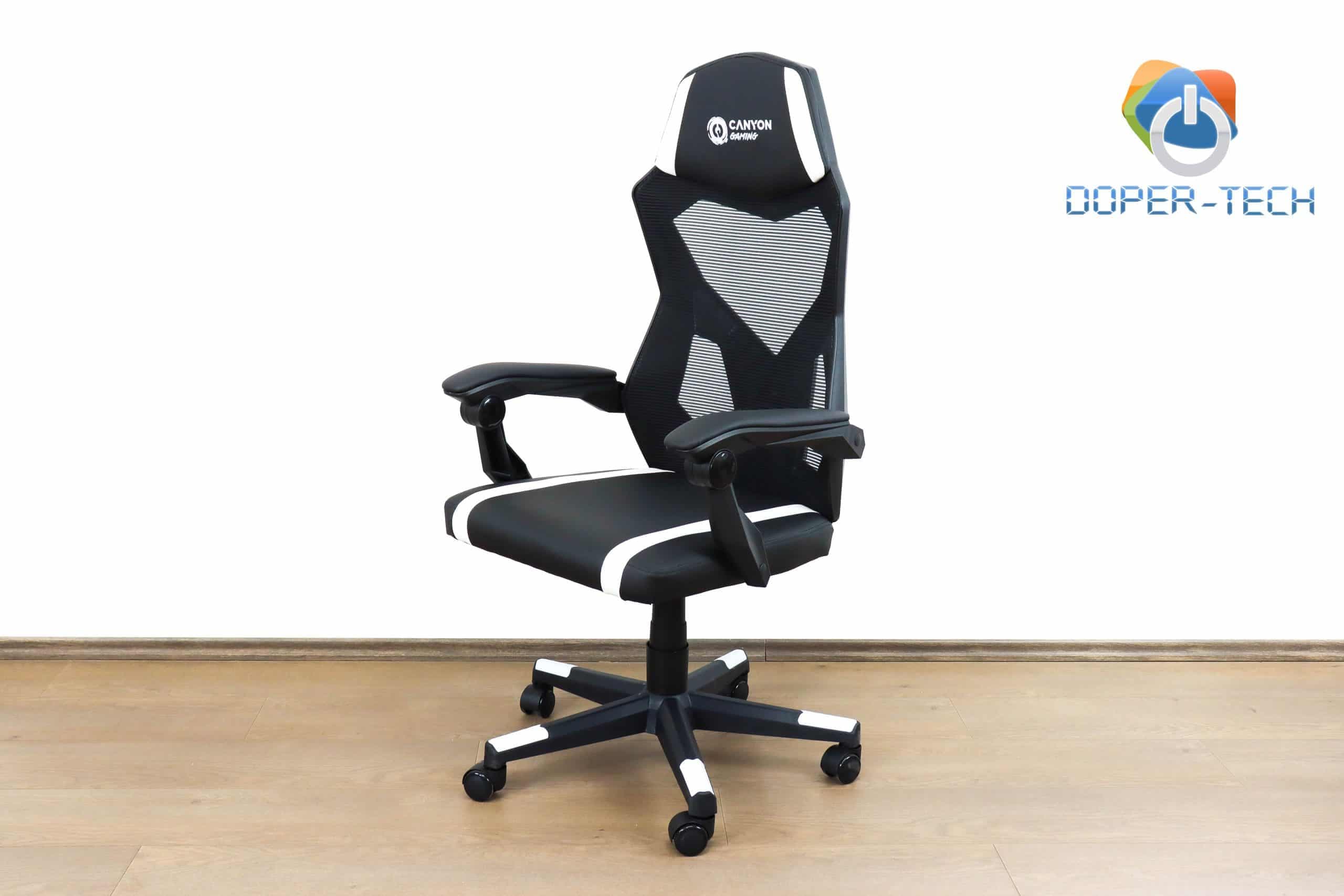 Gaming stolica Canyon Flow MCH01 crno-bijela