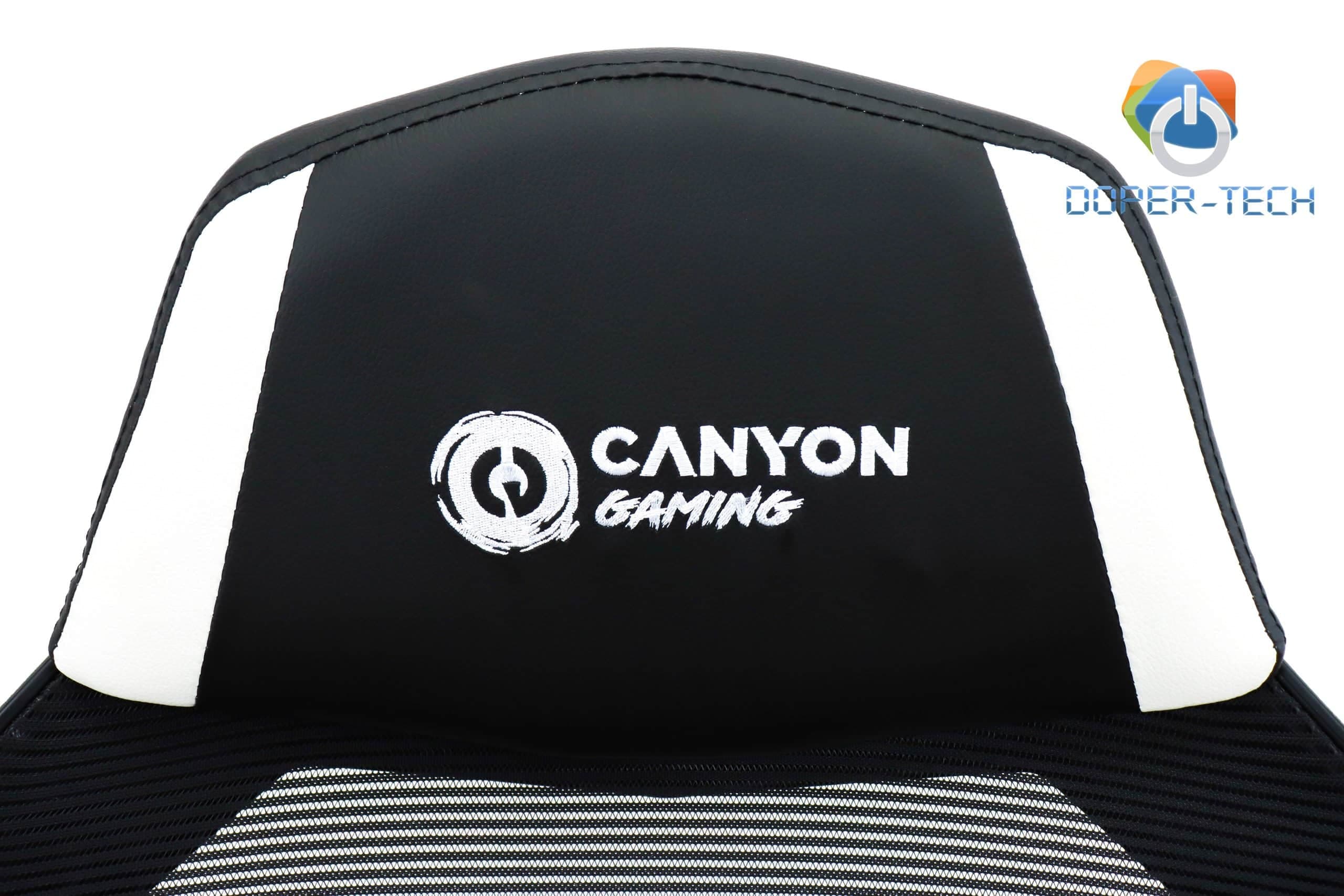 Gaming stolica Canyon Flow MCH01 crno-bijela