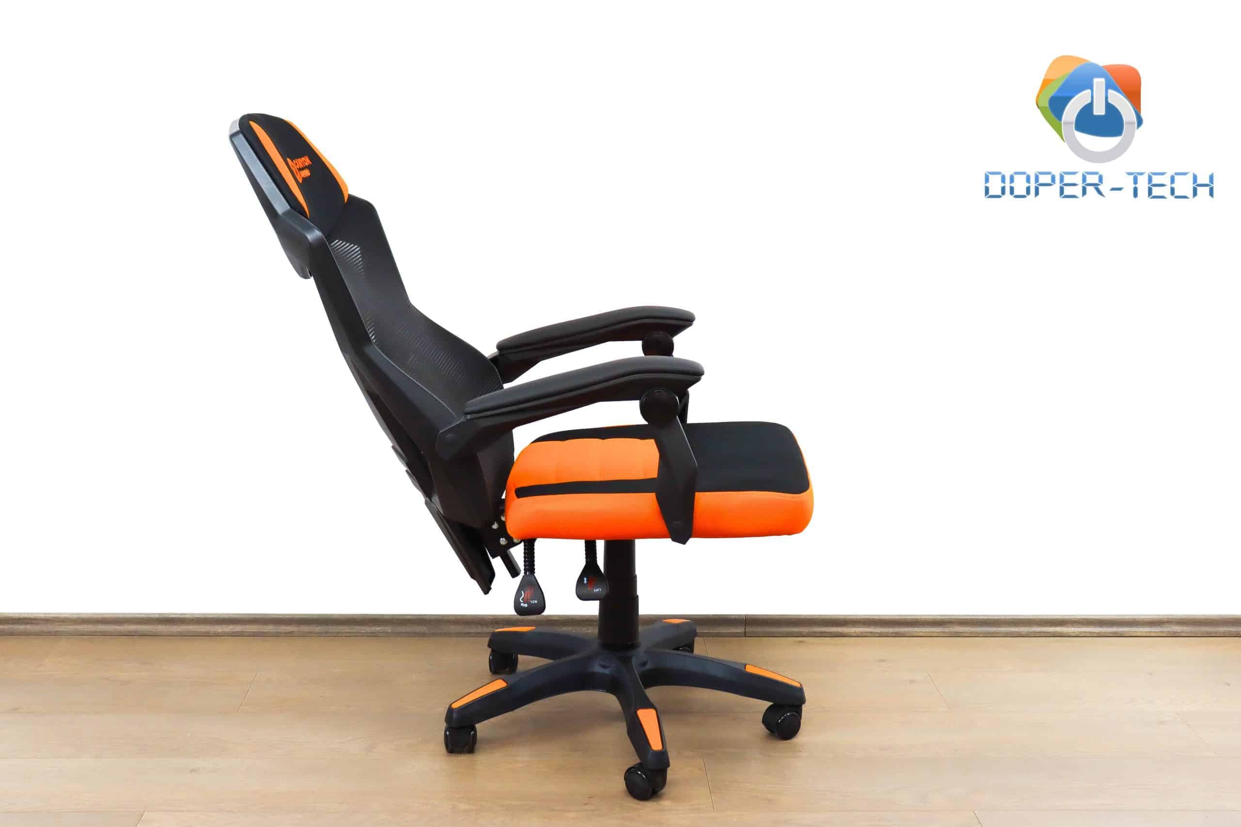 Gaming stolica Canyon Wave MCH02 Mesh Black Orange