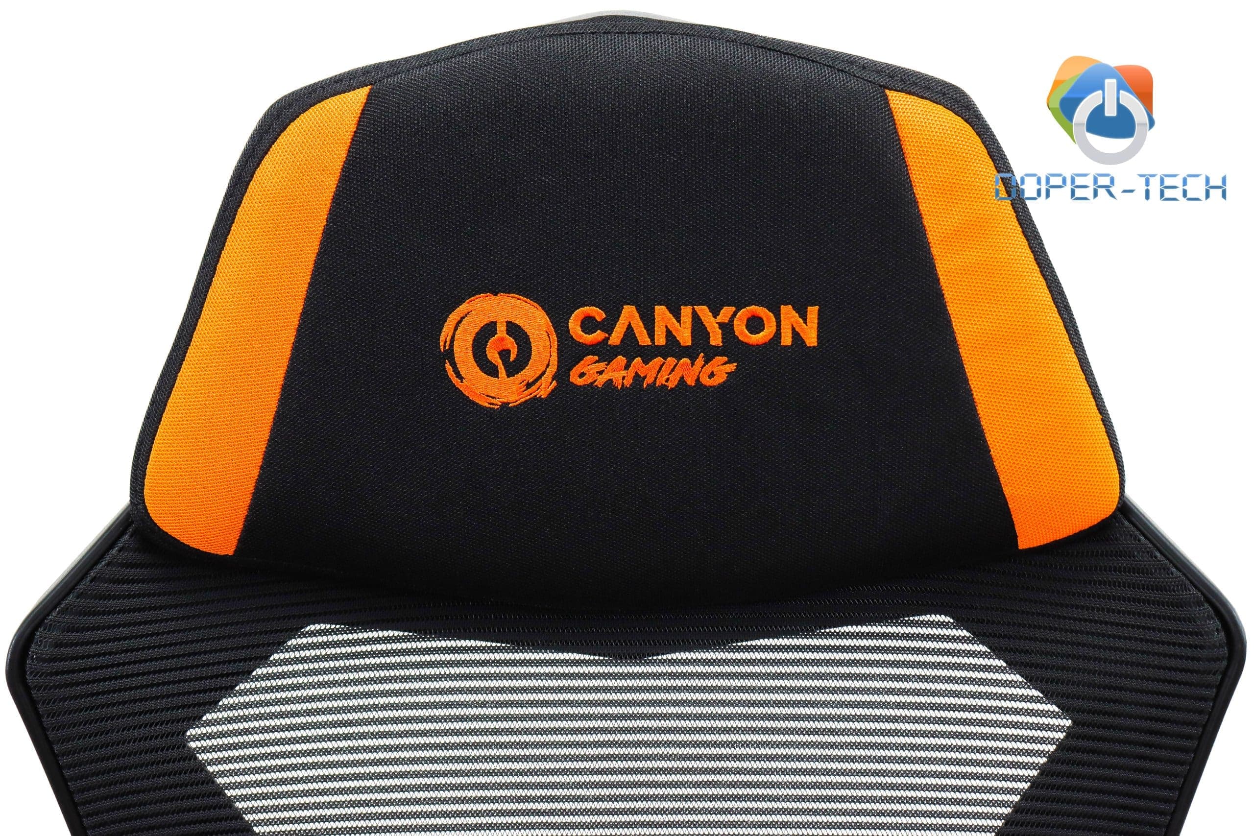 Gaming stolica Canyon Wave MCH02 Mesh Black Orange