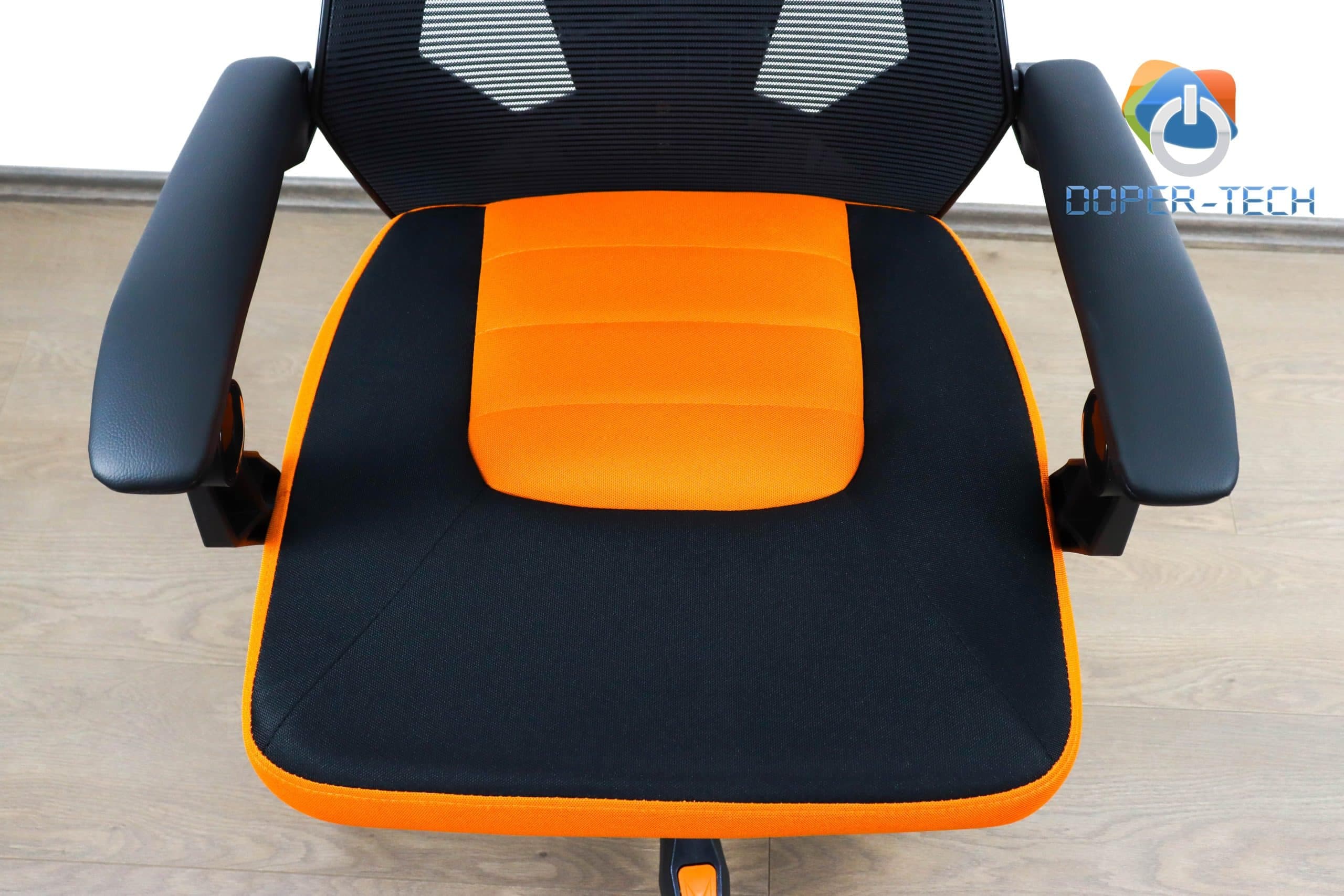 Gaming stolica Canyon Wave MCH02 Mesh Black Orange