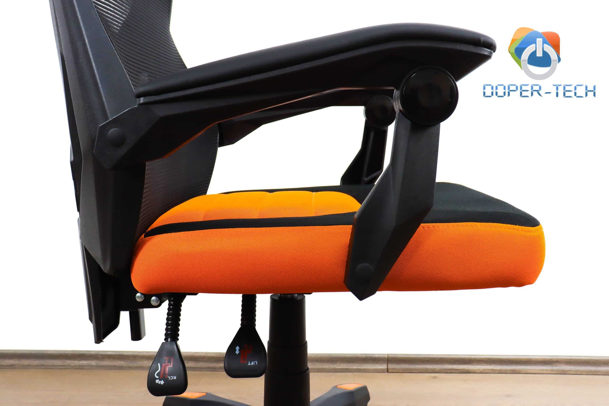Gaming stolica Canyon Wave MCH02 Mesh Black Orange