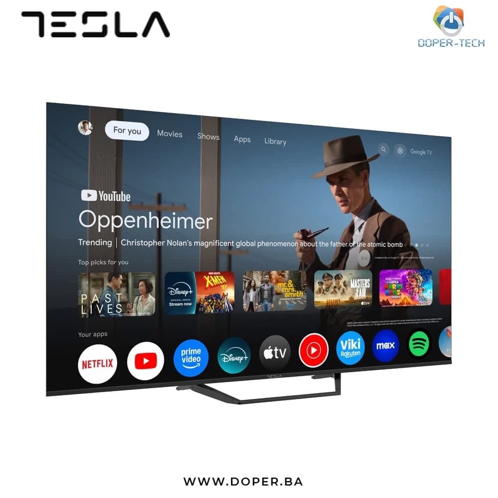 TV Tesla 65E655BUS 65'' LED 4K UHD Smart Google TV