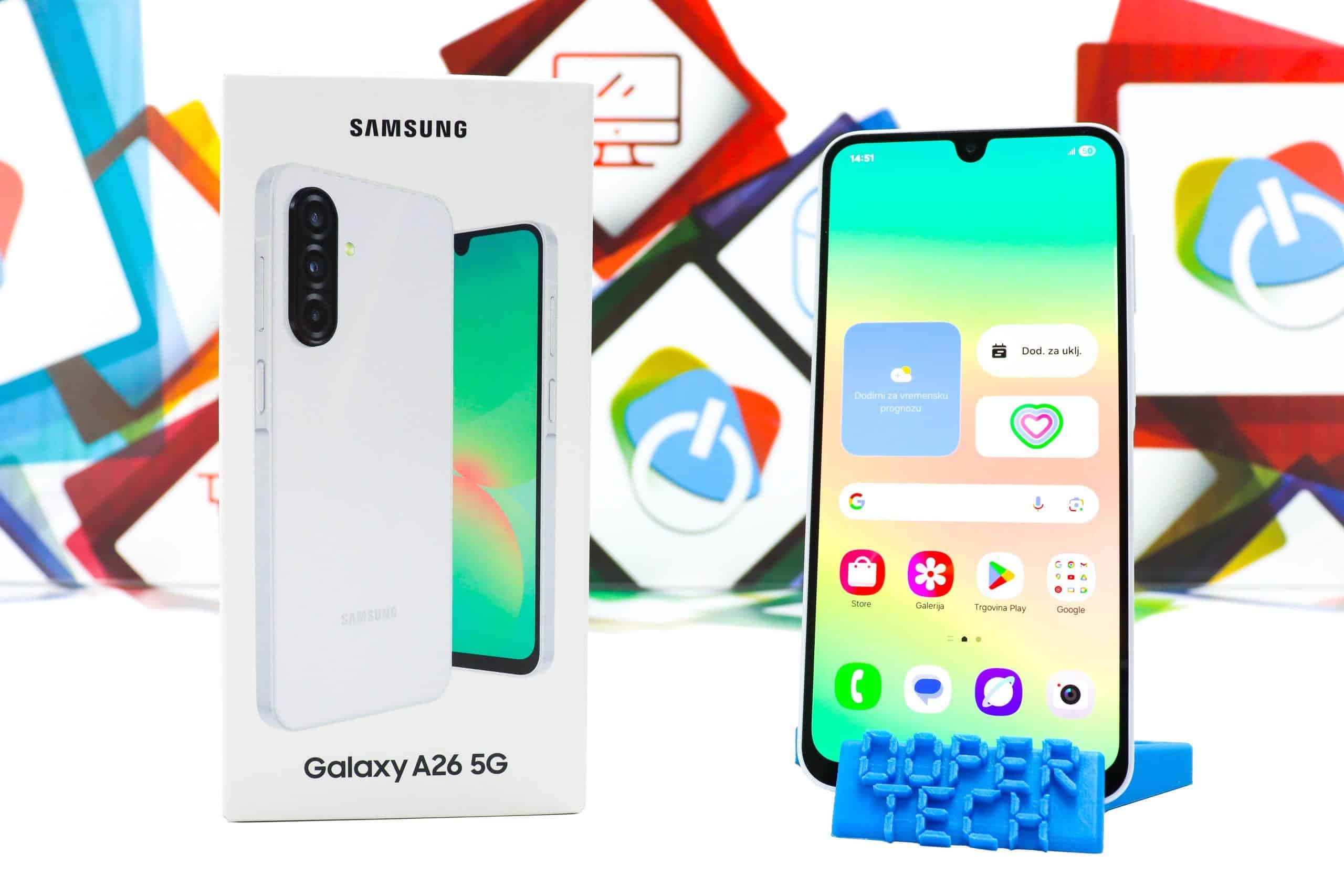 Smartphone Samsung Galaxy A26 5G 6GB / 128GB  White